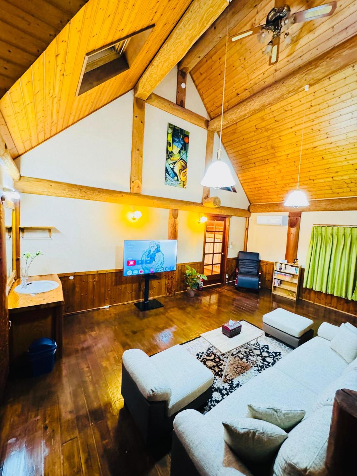 Yufuin Log House No Yado Tom Sawyer Hotel ภายนอก รูปภาพ